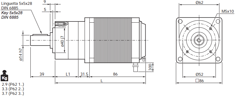 brushless-encombrement2