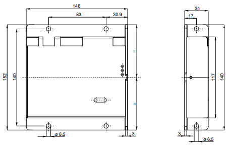 Encombrement PLN020